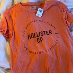 NWT | Coral Hollister T-shirt